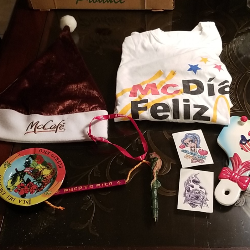 Puerto Rican Souvenirs MCDONALDS Employee And More